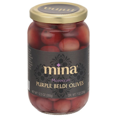 Mina Purple Beldi Olives - 12.5OZ - Image 3