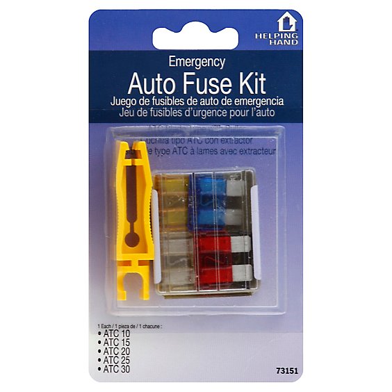 Helping Hand Emergency Auto Fuse Kit Atc - EA