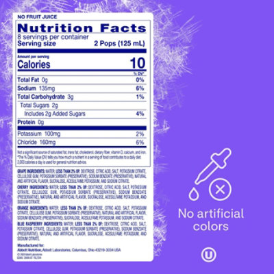 Pedialyte Freezer Pops Oral Electrolyte - 16-2.1 FZ - Image 3