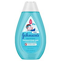 Johnsons Fresh & Clean Kids Shampoo & Wash - 13.6 FZ - Image 2