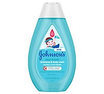 Johnsons Fresh & Clean Kids Shampoo & Wash - 13.6 FZ