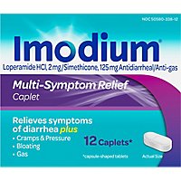 Imodium Multi Symptom Relief Caplets - 12 CT - Image 1