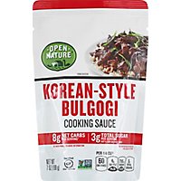 Open Nature Sauce Cooking Korean Style Bulgogi - 7 OZ - Image 2