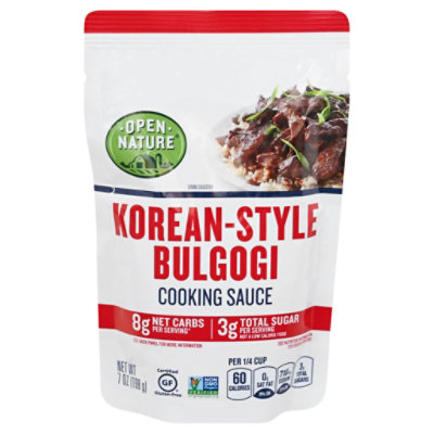 Open Nature Sauce Cooking Korean Style Bulgogi - 7 OZ