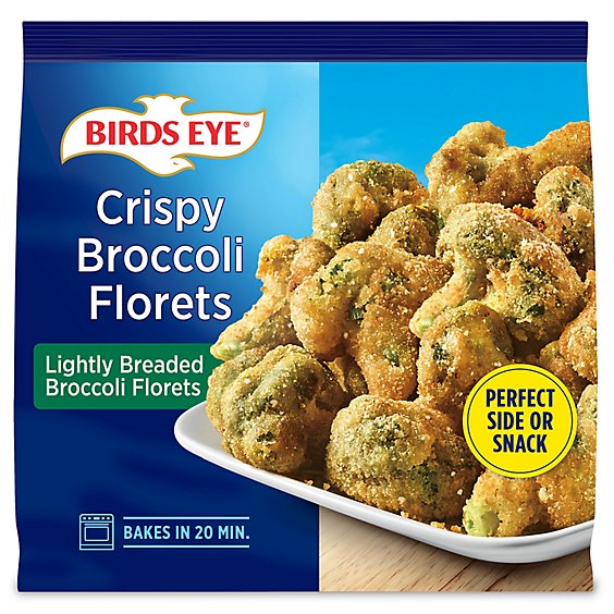 Birds Eye Crispy Breaded Broccoli Florets Frozen Vegetables - 12 Oz