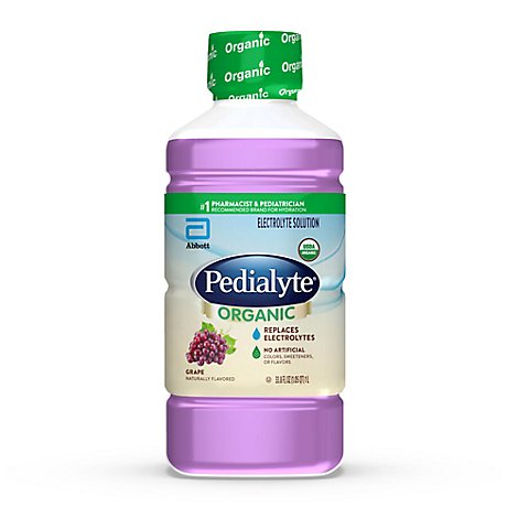 Pedialyte Organic Grape 1 Liter Bottle - 1 LT