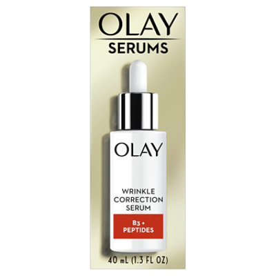 Olay Wrinkle Correction Serum With Vitamin B3+ Collagen Peptides - 1.3 Fl. Oz. - Image 8