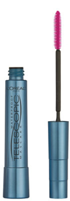 L'Oreal Paris Telescopic Original Waterproof Intense Lengthening Mascara Black - 0.24 Fl. Oz. - Image 1
