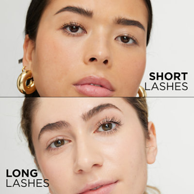 L'Oreal Paris Telescopic Original Waterproof Intense Lengthening Mascara Black - 0.24 Fl. Oz. - Image 5