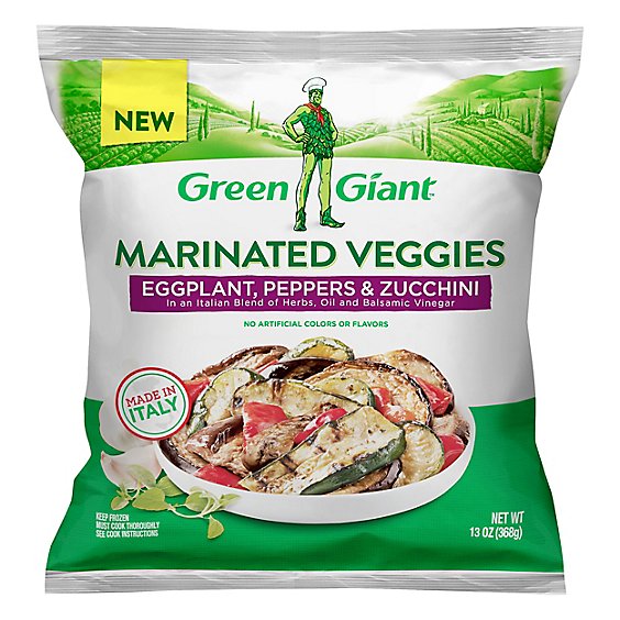 Green Giant Grilled Eggplant Peppers & Zucchini - 13 OZ