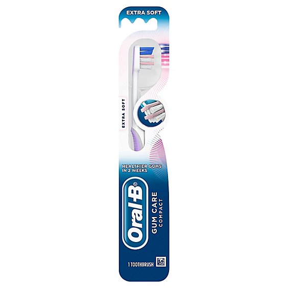 Oral-B Gum Care Compact Toothbrush Extra Soft - Each