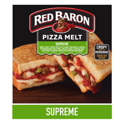 Red Baron Pizza Melt Pizza Supreme - 5.98 OZ - Image 2