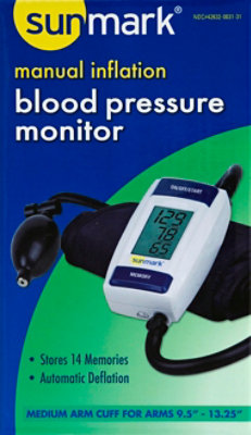 Sun Mark Blood Pressure Semi Auto Bp3mr1 - EA - Image 2
