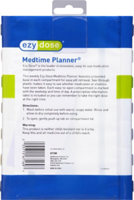 Api 67169 Deluxe Medtime Planner - EA - Image 4