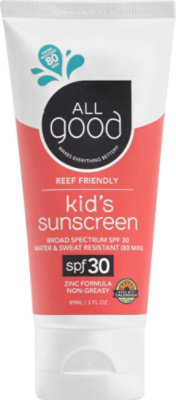 All Good Kids Sunscreen Spf30 - 3 FZ - Image 2