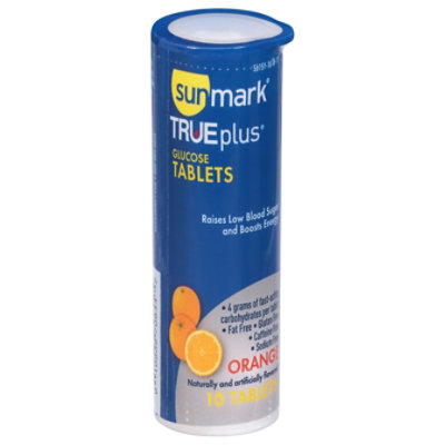 Sunmark True Plus Orange Glucose Tacs 10 Ct - 10 CT - Image 3