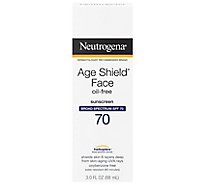 Neutrogena Age Shield Face Sunscreen Spf70 Lotion - 3 FZ