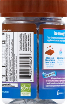 Good Day Chocolate Adult Sleep Supplement Chocolate - 50 CT - Image 3