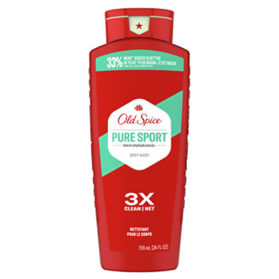 Old Spice Body Wash For Men Pure Sport High Endurance - 24 Fl. Oz. - Image 2