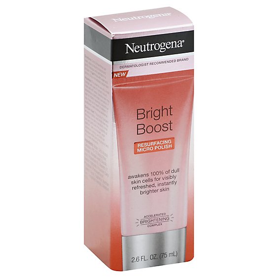 Neutrogena Bright Boost Dual Face Polish - 2.6 OZ