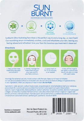 Sunburnt After Sun Face Mask - .84 OZ - Image 5
