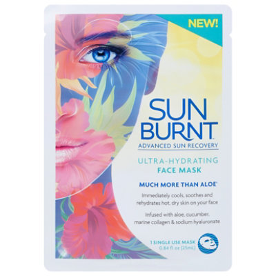 Sunburnt After Sun Face Mask - .84 OZ - Image 2