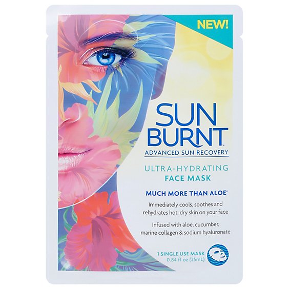 Sunburnt After Sun Face Mask - .84 OZ