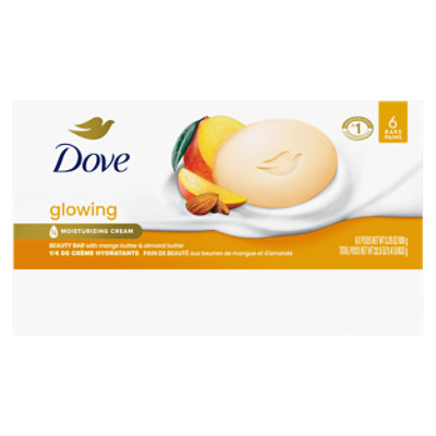 Dove Mango & Almond Butter Bar Soap - 6-3.75 OZ - Image 6