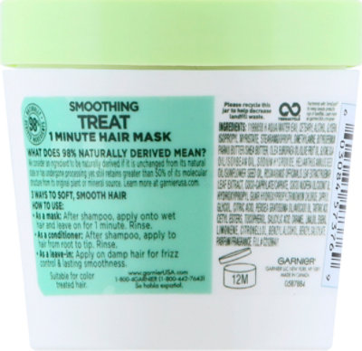 Garnier Hydrating Treat 1 Minute Hair Mask Aloe - 3.4 FZ - Image 5