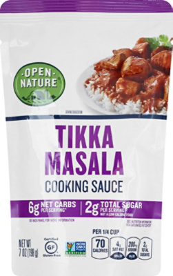 Open Nature Sauce Cooking Tikka Masala - 7 OZ - Image 2