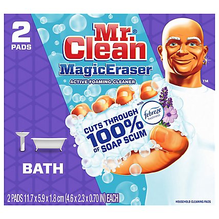 Mr Clean Magic Eraser Bath With Febreze Lavender - 2 CT - Image 3