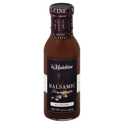 La Madeleine Dressing Balsamic Vinaigret - 12 OZ - Image 1