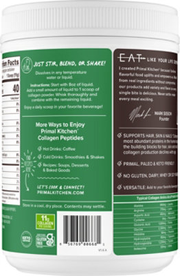 Primal Kitchen Collagen Peptides Unflvrd - 1.2 LB - Image 5