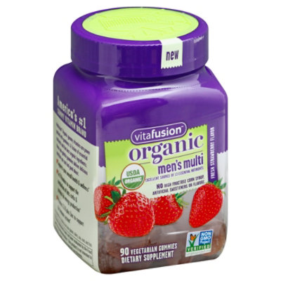  Vitafusion Organic Mens Multi Vitamin - 90 CT 