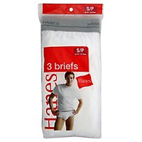 Hanes Mens Brief Underwear Size S - 3 CT - Image 1