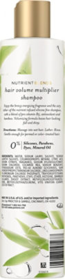 Pantene Pro-V Shampoo Nutrient Blends Hair Volume Multiplier With Bamboo Silicon Free - 9.6 Fl. Oz - Image 5