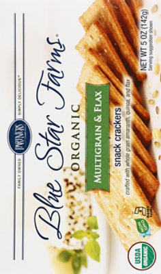 Partners Blue Star Farms Multigrain & Flax Crackers - EA - Image 6