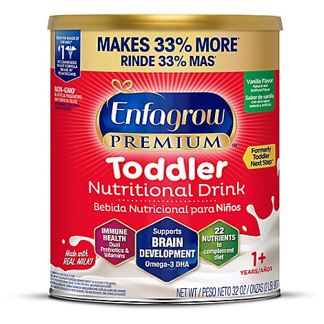 Enfagrow Toddler Next Step Vanilla Powder - 32 OZ