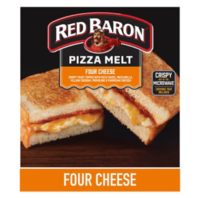 Red Baron Pizza Melt Pizza 4 Cheese - 5.34 OZ - Image 2