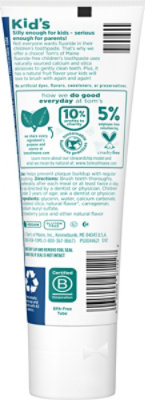 Toms Kids Fluoride Free Silly Strawberry Toothpaste - 5.1 OZ - Image 5