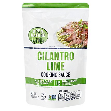 Open Nature Sauce Cooking Cilantro Lime - 7 OZ - Image 3