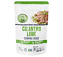 Open Nature Sauce Cooking Cilantro Lime - 7 OZ