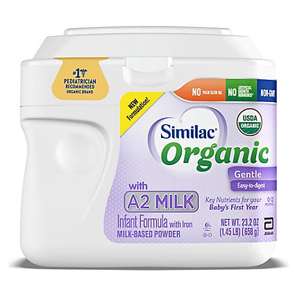 Similac Organic A2 Powder - 23.2 OZ - Image 1