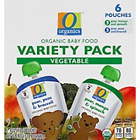 O Organics Baby Fd Vegetable Variety Pk Pouch - 6-4 OZ - Image 2