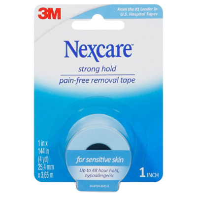Nexcare Strong Hold Pain Free Removal Tape 1in X 4yds - EA