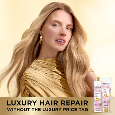 Pantene Pro-V Shampoo Nutrient Blends Miracle Moisture Boost With Rose Water Sulfate Free - 9.6 Oz - Image 5