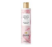 Pantene Pro-V Shampoo Nutrient Blends Miracle Moisture Boost With Rose Water Sulfate Free - 9.6 Oz