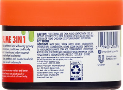 Suave Kids 3n1 Slime Coconut - 10 OZ - Image 5