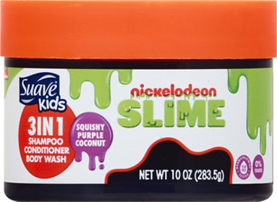 Suave Kids 3n1 Slime Coconut - 10 OZ - Image 2