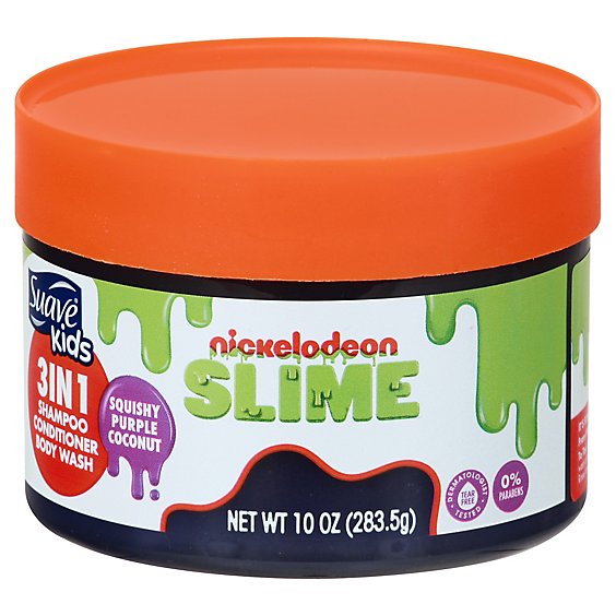 Suave Kids 3n1 Slime Coconut - 10 OZ